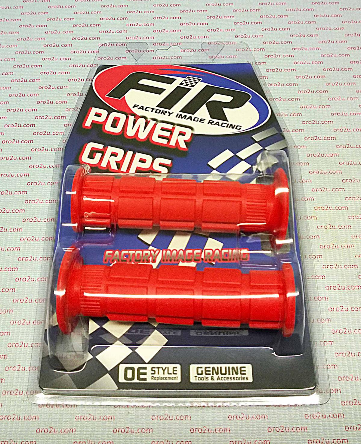 OURY GRIPS ATV RED Nonslip, ID SIZE. 22/22mm - 135mm Long thumbnail 3