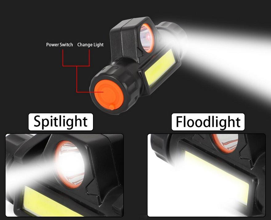 CAN AM POLARIS UTV ROLL CAGE LIGHT, UNIVERSAL RECHARGEABLE, SPOT, FLOOD thumbnail 4