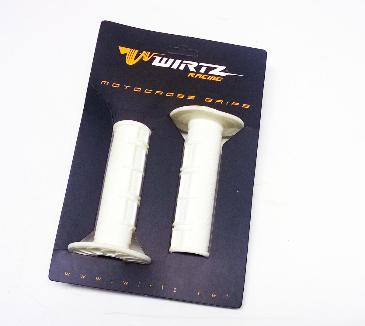 SOFT MX GRIPS 50/50 WHITE, WIRTZ PU-010 22/25mm thumbnail 2
