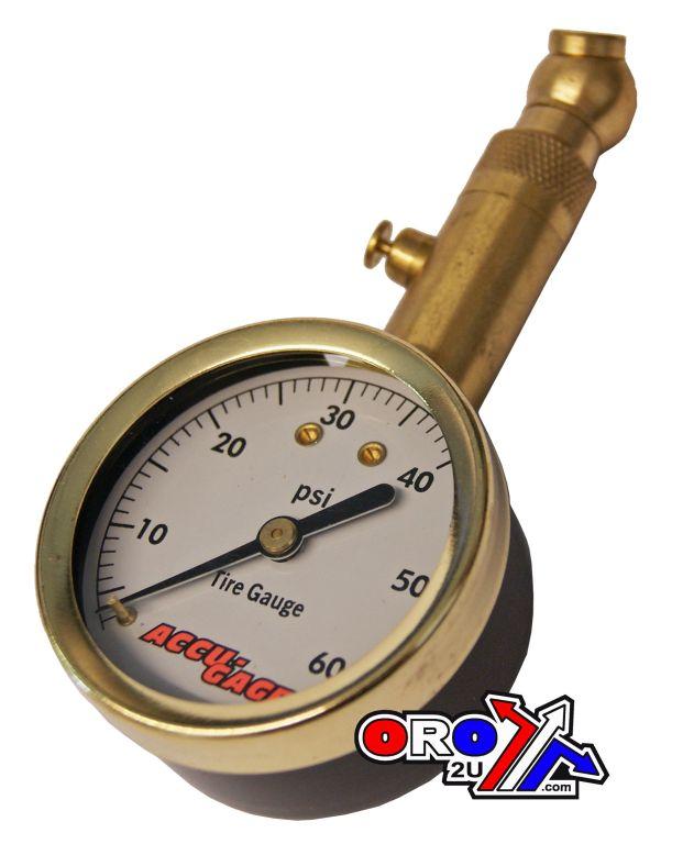 TYRE PRESSURE GAUGE 60 PSI, WITH BLEEDER SWIVEL ANGLE, S60XA thumbnail 3