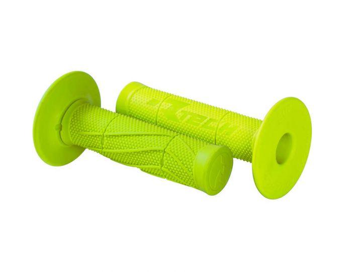 GRIP SET WAVE SLIM NEON YELLOW, RTECH R-MPRWAVEGF015, R-MPRWAVEGF015 image 1