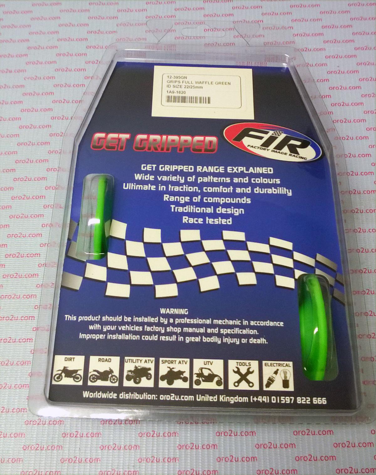GRIPS FULL WAFFLE GREEN, ID SIZE 22/25mm thumbnail 5