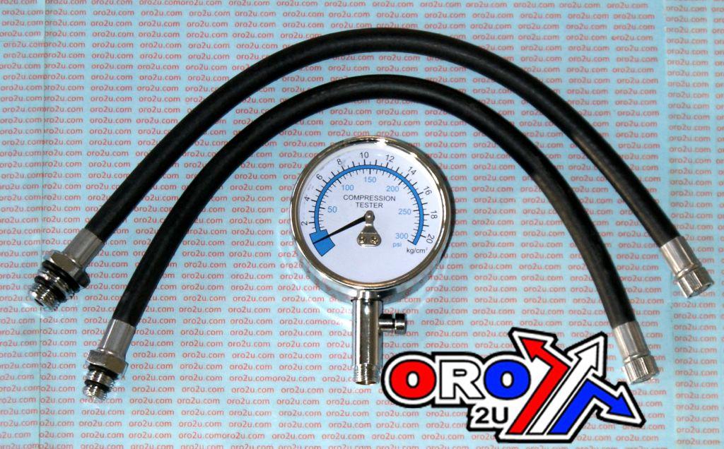 CYLINDER COMPRESSION TESTER WITH ADPATORS 10-12mm 14-18mm image 1