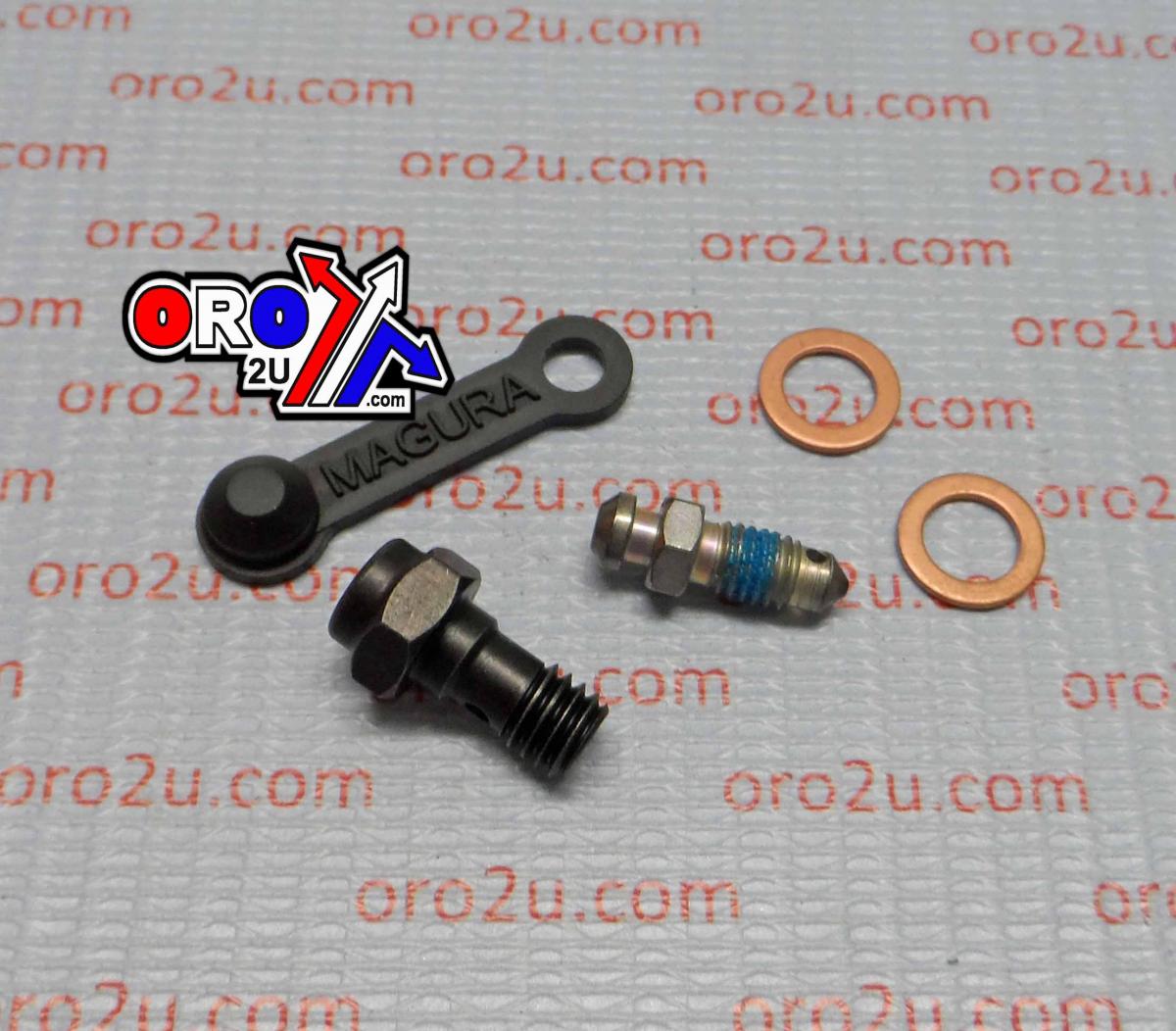 HYMEC HOLLOW SCREW, BLEED, MAGURA 0722136 BLEED NIPPLE thumbnail 2