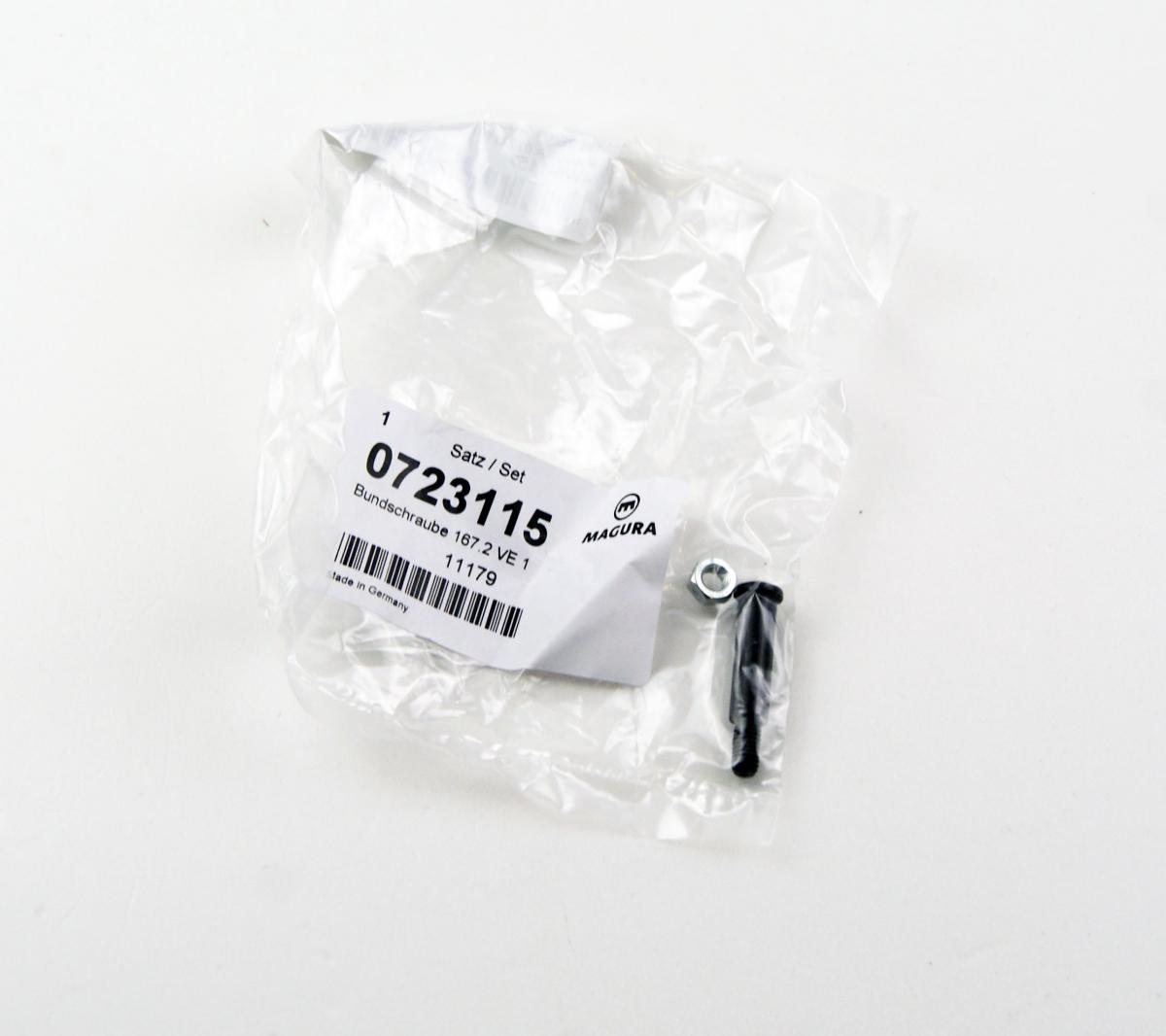 167 PIVOT MOUNT BOLT & NUT, MAGURA 0723115 thumbnail 2
