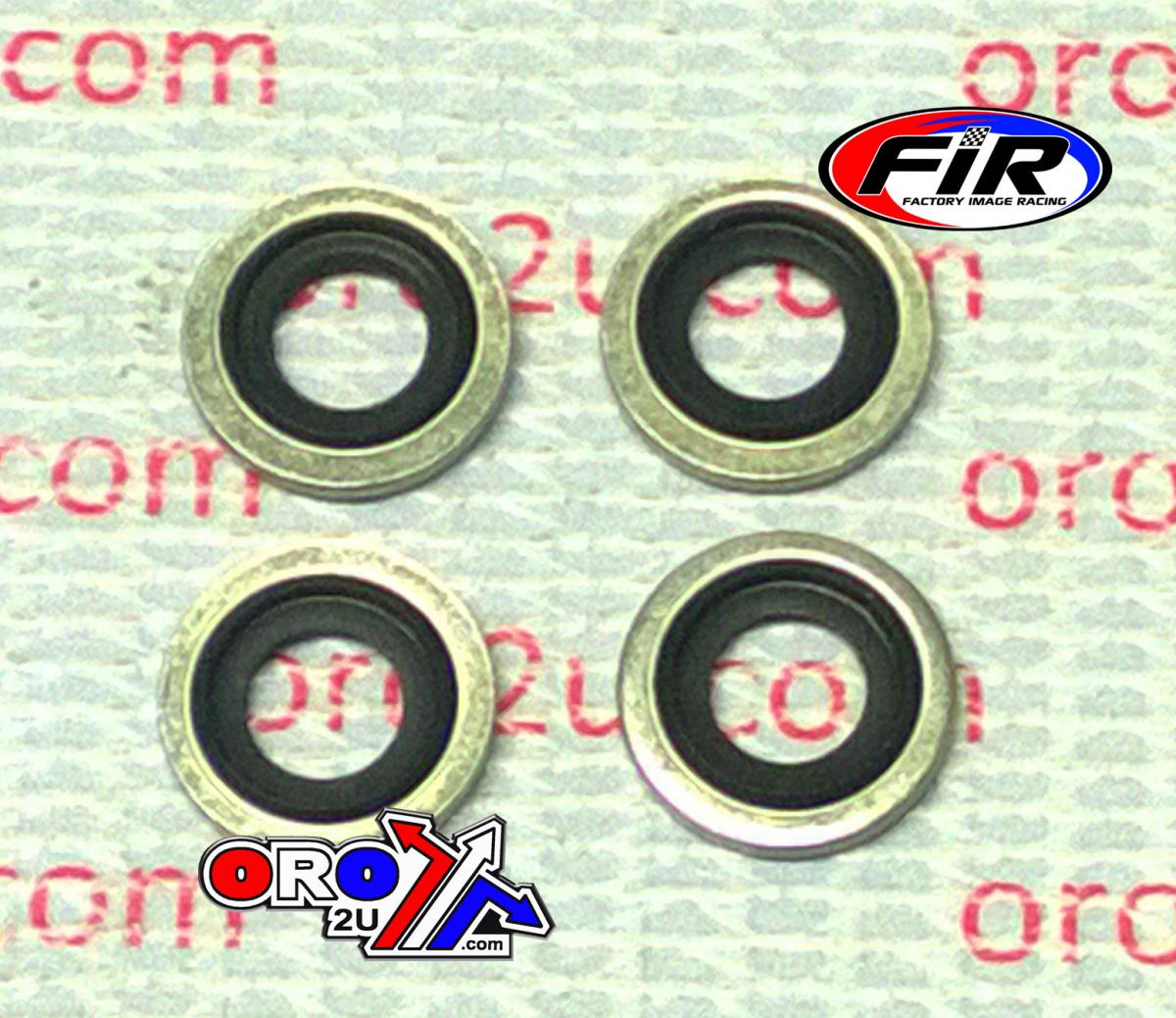 BONDED SEALING WASHER M6 PK4, M6x10x1mm / SELF CENTERING thumbnail 2