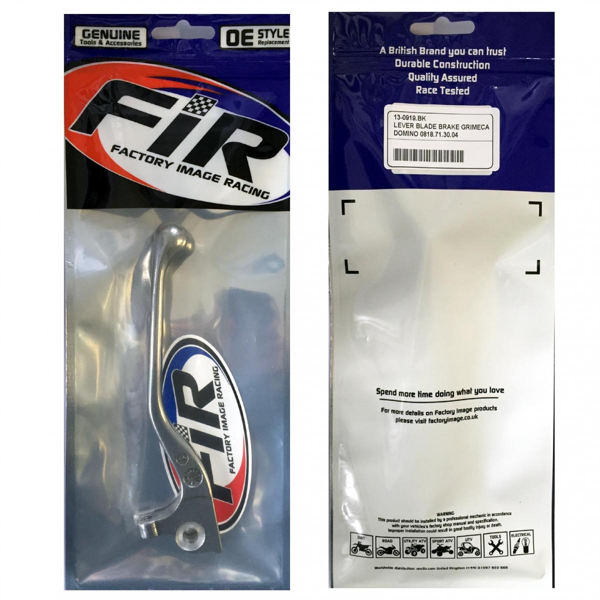LEVER BLADE BRAKE GRIMECA, DOMINO 0818.71 SILVER thumbnail 4