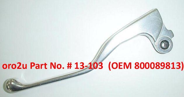 LEVER BLADE CLUTCH SILVER TE, HUSQVARNA 800089813 DIECAST thumbnail 3