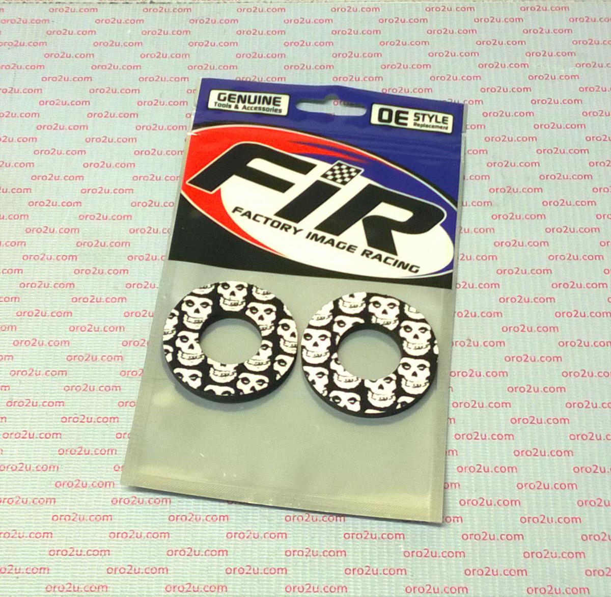 GRIP DONUTS BLACK SKULL, PAIR thumbnail 3
