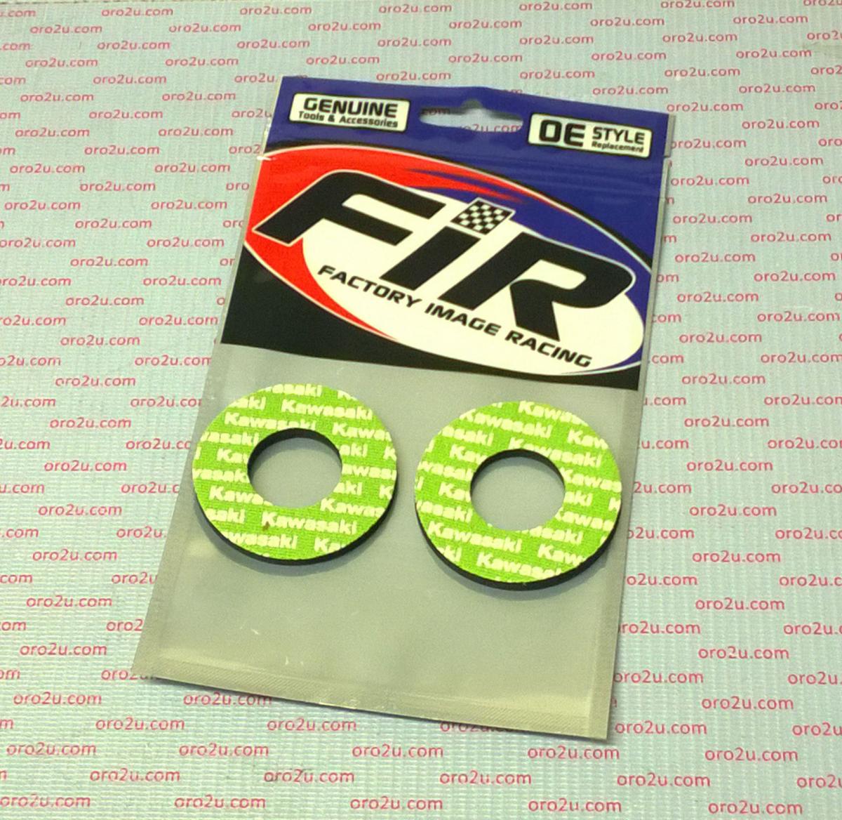 GRIP DONUTS GREEN KAWASAKI, PAIR thumbnail 3