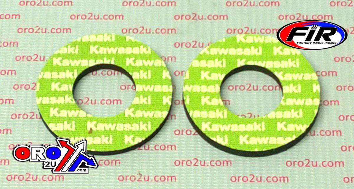 GRIP DONUTS GREEN KAWASAKI, PAIR thumbnail 4