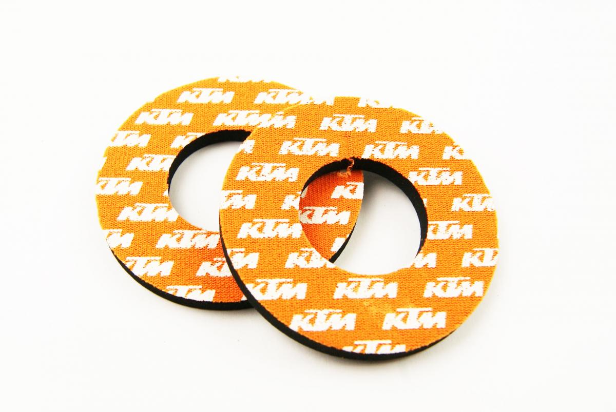 GRIP DONUTS ORANGE KTM, PAIR thumbnail 2