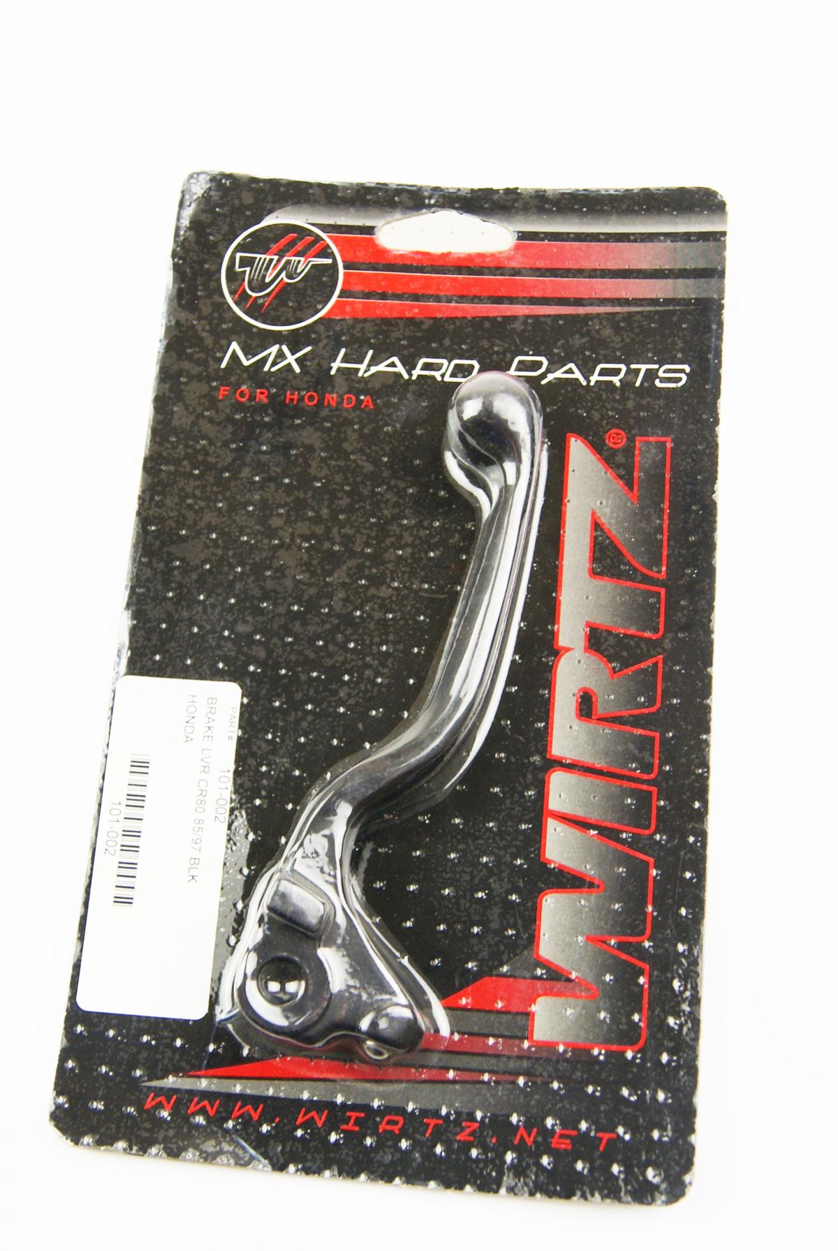 WIRTZ BLACK OEM 85-97 CR80 BRK, WIRTZ 101-002 BRAKE BLADE image 1