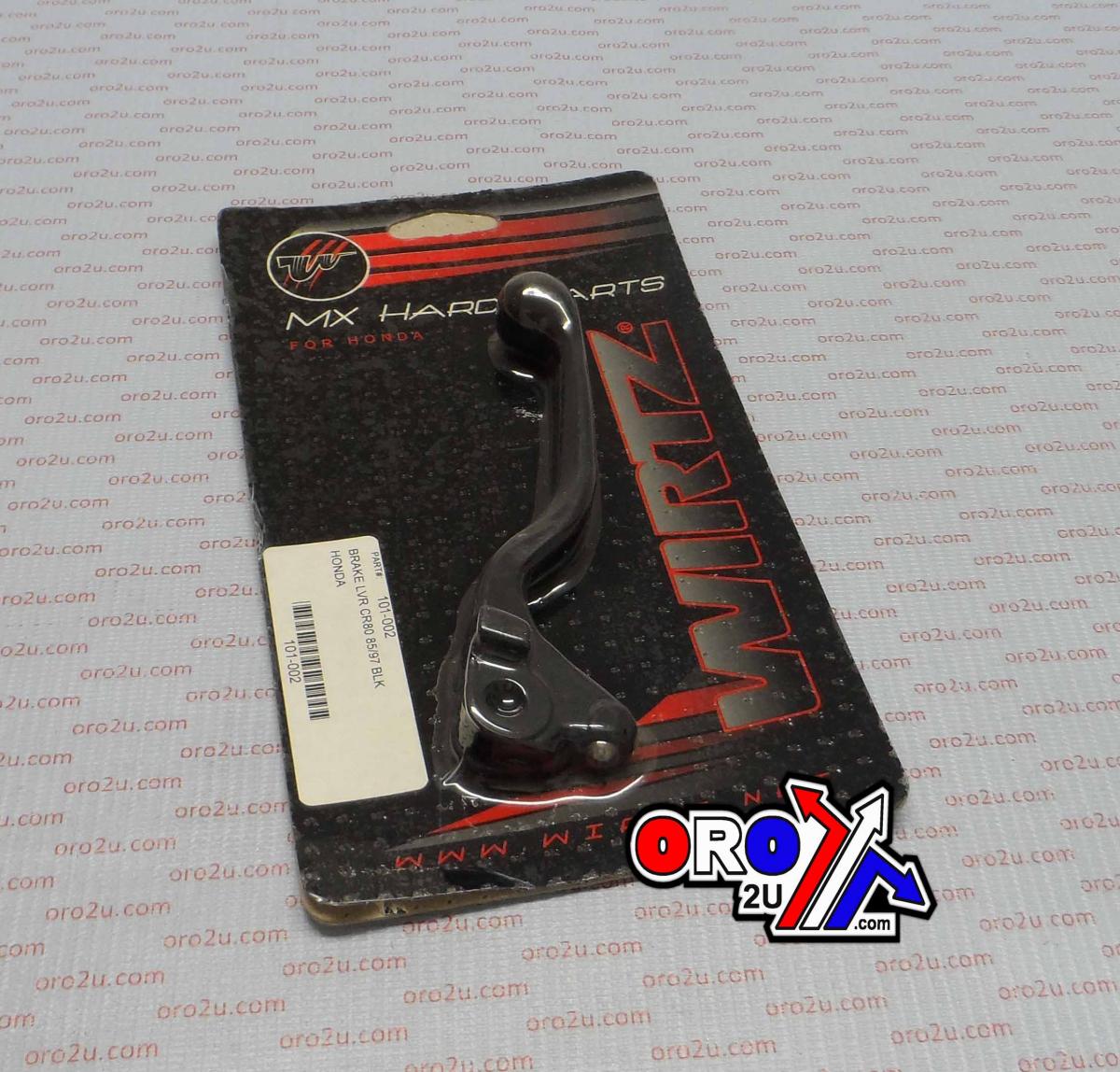 WIRTZ BLACK OEM 85-97 CR80 BRK, WIRTZ 101-002 BRAKE BLADE thumbnail 2