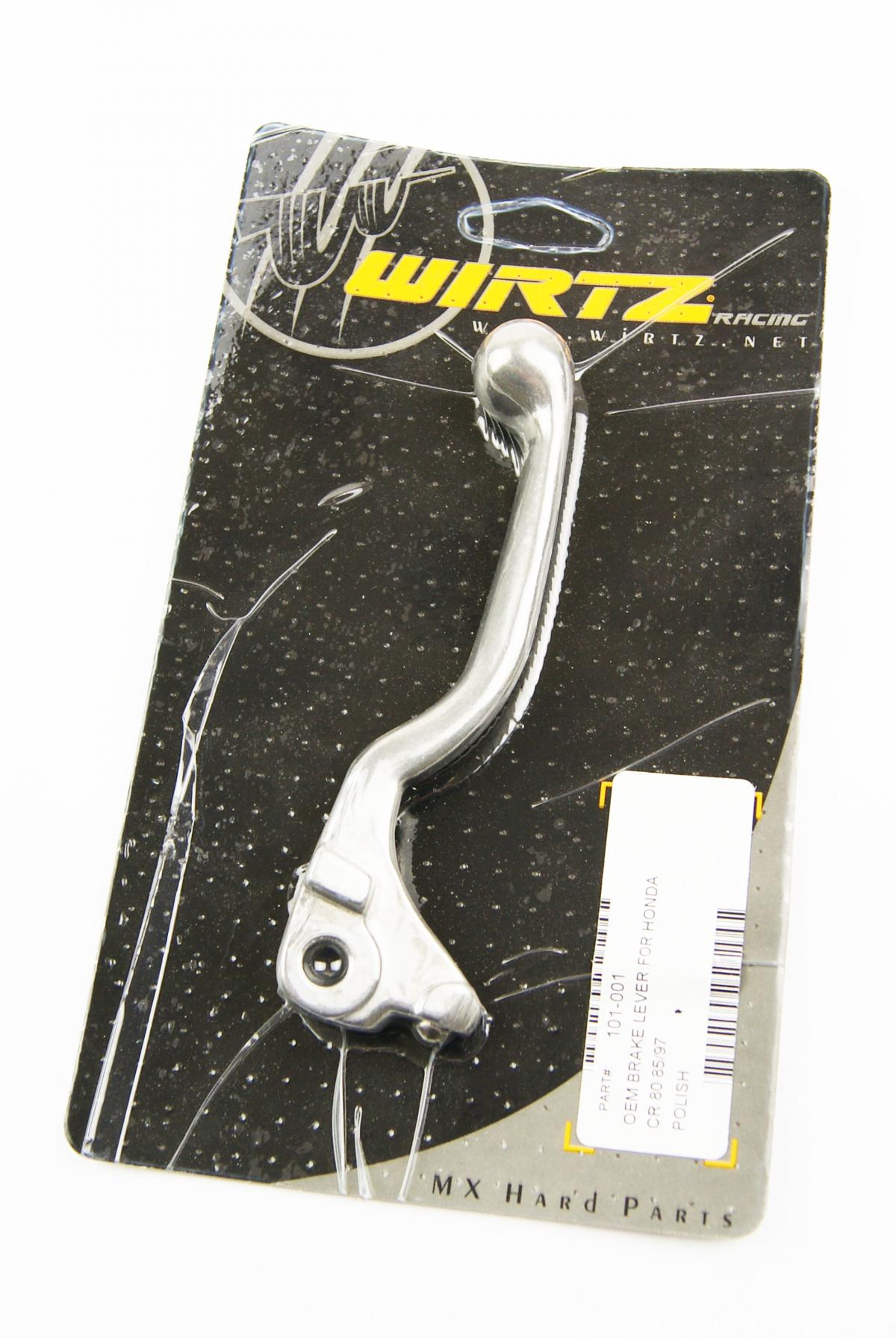 WIRTZ SILVER OEM 85-97 CR80 BR, WIRTZ 101-001 BRAKE BLADE image 1