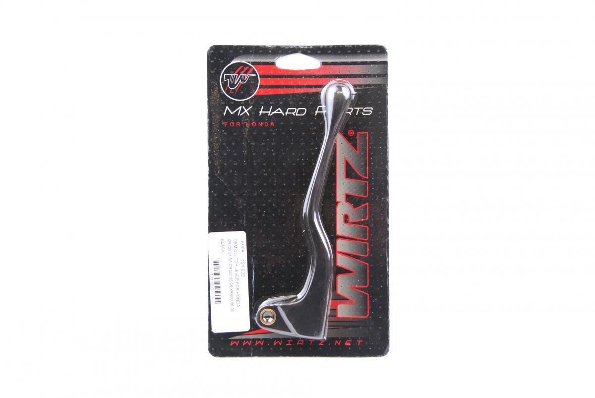 WIRTZ CLUTCH LEVER BLADE BLK., WIRTZ 121-002 OEM TYPE BLACK image 1