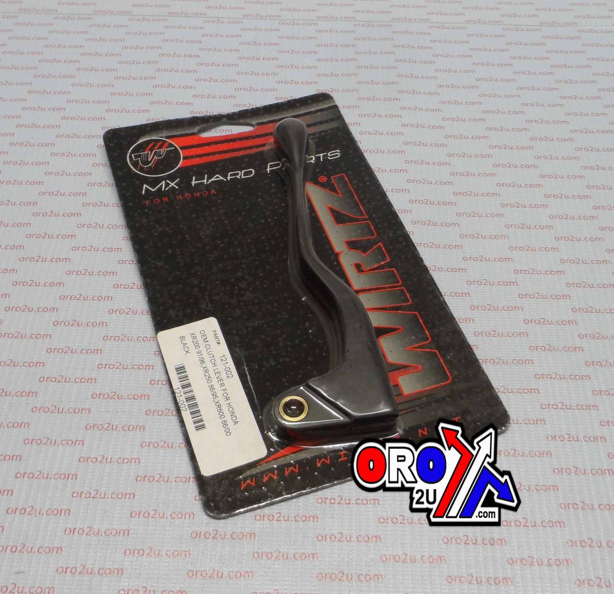WIRTZ CLUTCH LEVER BLADE BLK., WIRTZ 121-002 OEM TYPE BLACK thumbnail 3