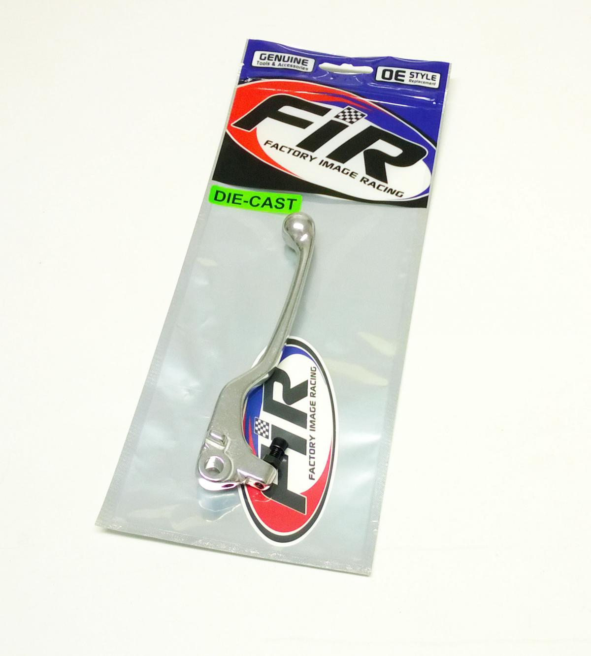 LEVER BLADE DISC BRAKE SILVER, DIE-CAST 86-91 CR HONDA thumbnail 2