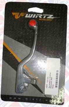 LEVER BLADE BRAKE KTM 65/85, WIRTZ 102-003 FORGED SILVER, Without Adjusting bolt thumbnail 3