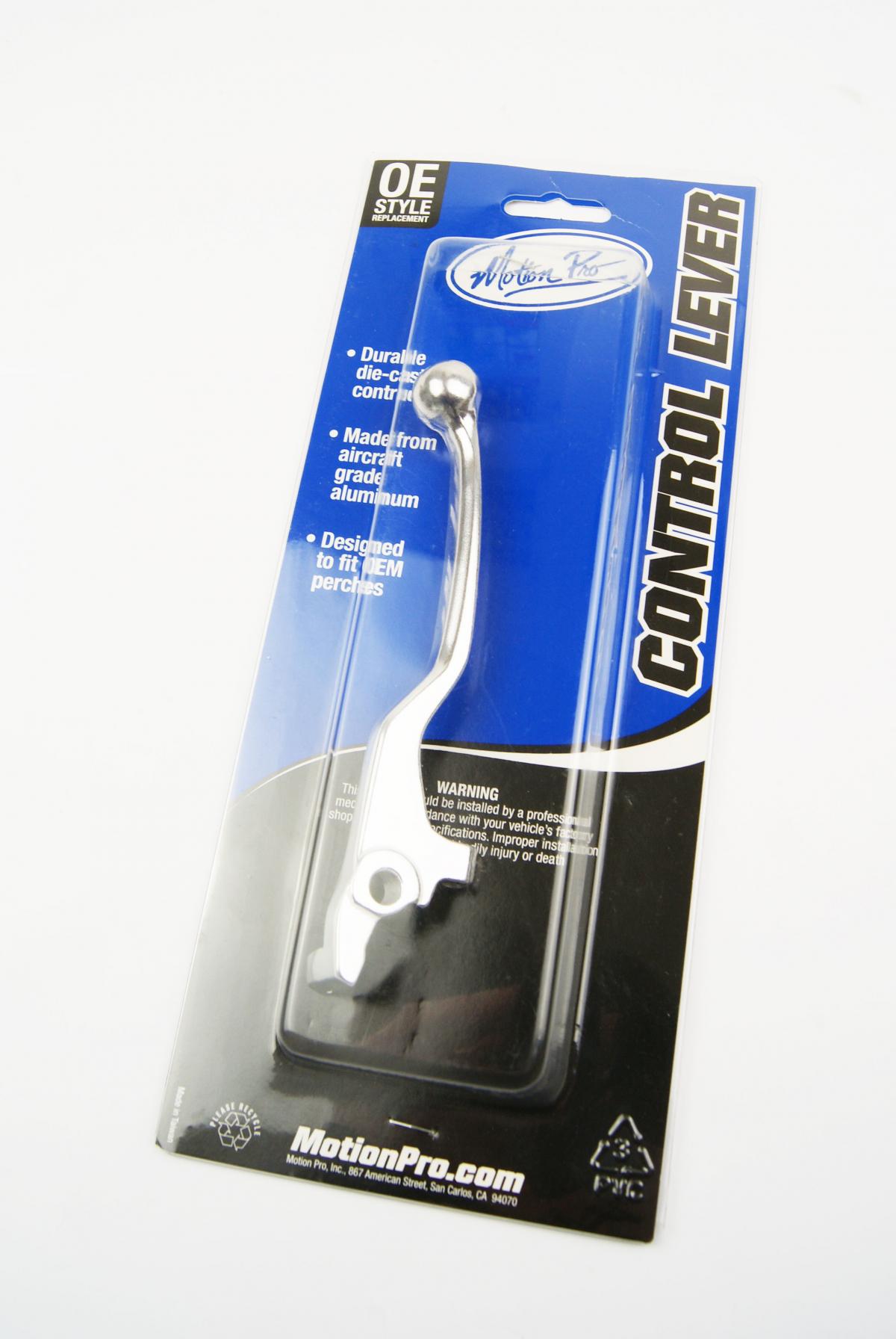 BRAKE LEVER BLADE SILVER MOTION PRO 14-0408 57421-03D00 image 1