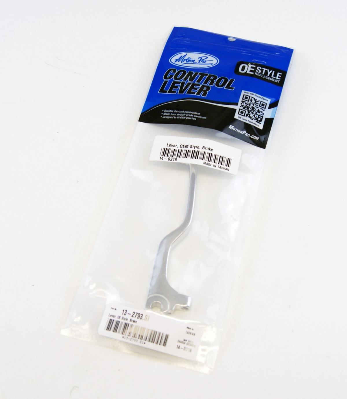 BRAKE LEVER BLADE SILVER KAWASAKI MOTION PRO 14-0318 thumbnail 2