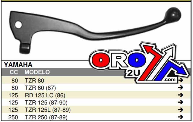 LEVER BLADE BRAKE TZT / DT125, 31A-83922-00-00 YAMAHA thumbnail 3