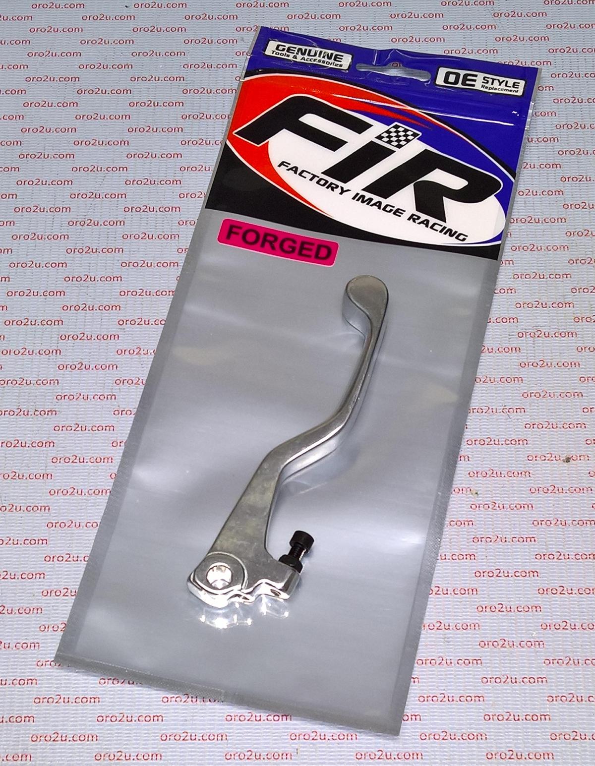 LEVER BLADE BRAKE SILVER SHORT, FORGED ALUMINIUM 88-92 KX thumbnail 2