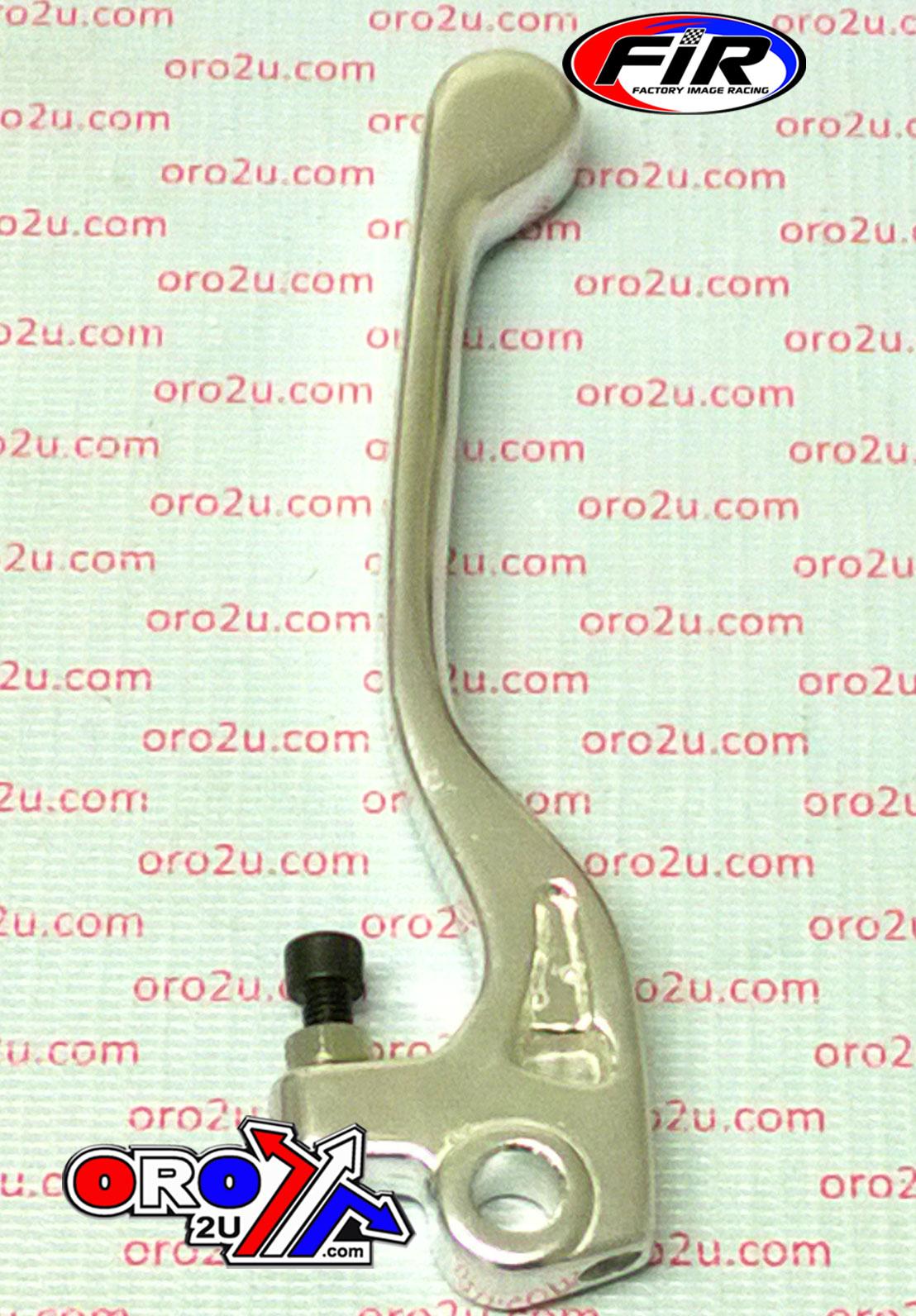LEVER BLADE BRAKE SHORT SILVER, FORGED ALUMINIUM 93-96 KX thumbnail 3