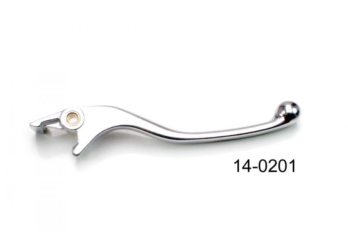 BRAKE LEVER BLADE RIGHT HAND SILVER MOTION PRO 14-0201 image 1