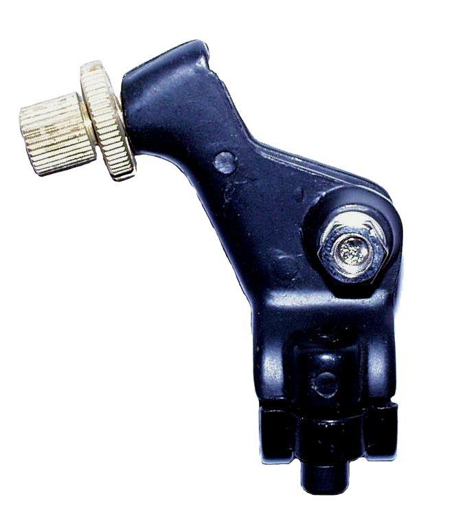 BRACKET LEFT LEVER BLACK ATC, 53172-969-680 HONDA TRX125 ATV thumbnail 3