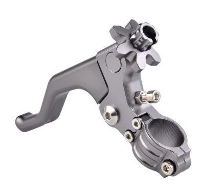 SHORT CLUTCH LEVER BILLET ALUMINIUM BRACKET image 1