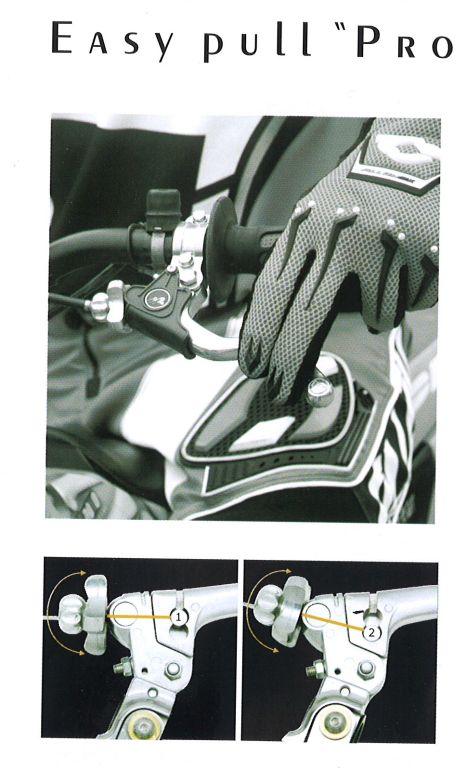 EASY PULL PRO COMBO GRIP STD, WIRTZ 6W1071 FORGED LEVERS, WITH HOT STARTER thumbnail 4