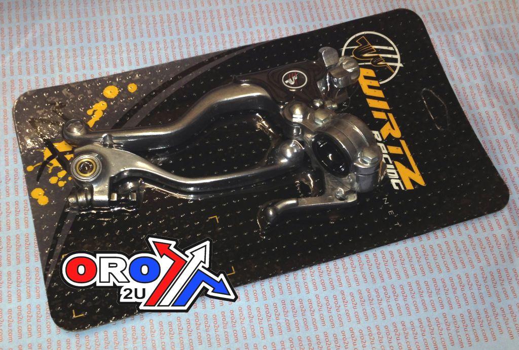 EASY PULL PRO KIT COMBO SMOOTH, WIRTZ 6W1090 LEVER SET FORGED, CRF 07-12 WITH HOTSTART thumbnail 2
