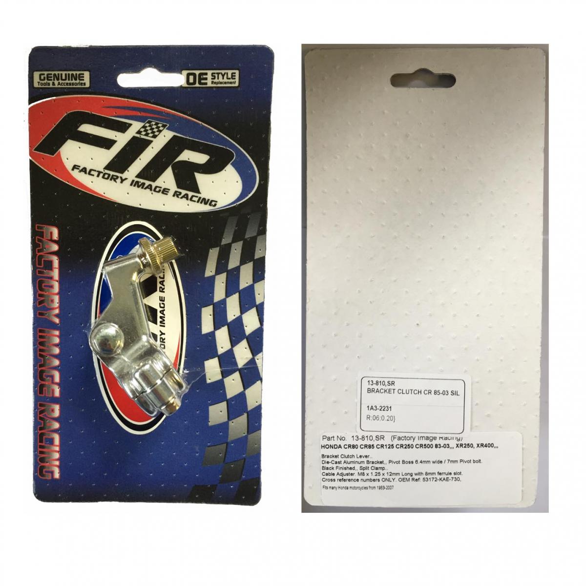 BRACKET CLUTCH CR 85-03 SILVER, 53172-KAE-730 thumbnail 4