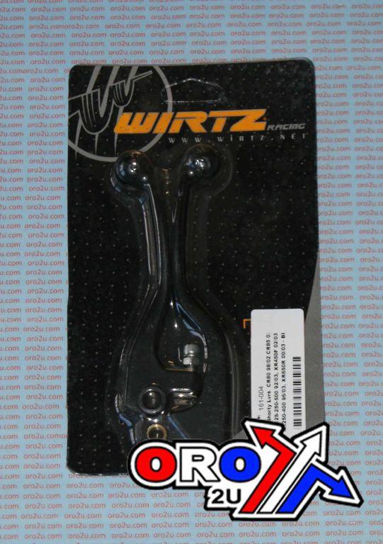 LEVER BLADE SET PRO SHORT BLK, WIRTZ 161-004 CLUTCH + BRAKE thumbnail 2