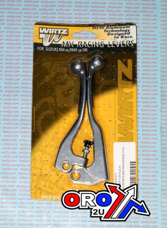 LEVER BLADE SET GRIP BLACK RM, WIRTZ 203-011 CLUTCH & BRAKE thumbnail 5