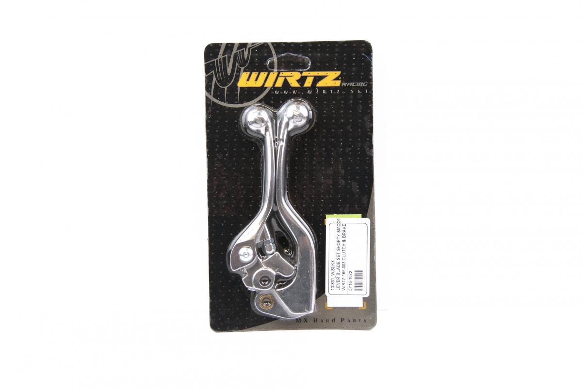 LEVER BLADE SET SHORTY SMOOTH, WIRTZ 165-003 CLUTCH & BRAKE image 1