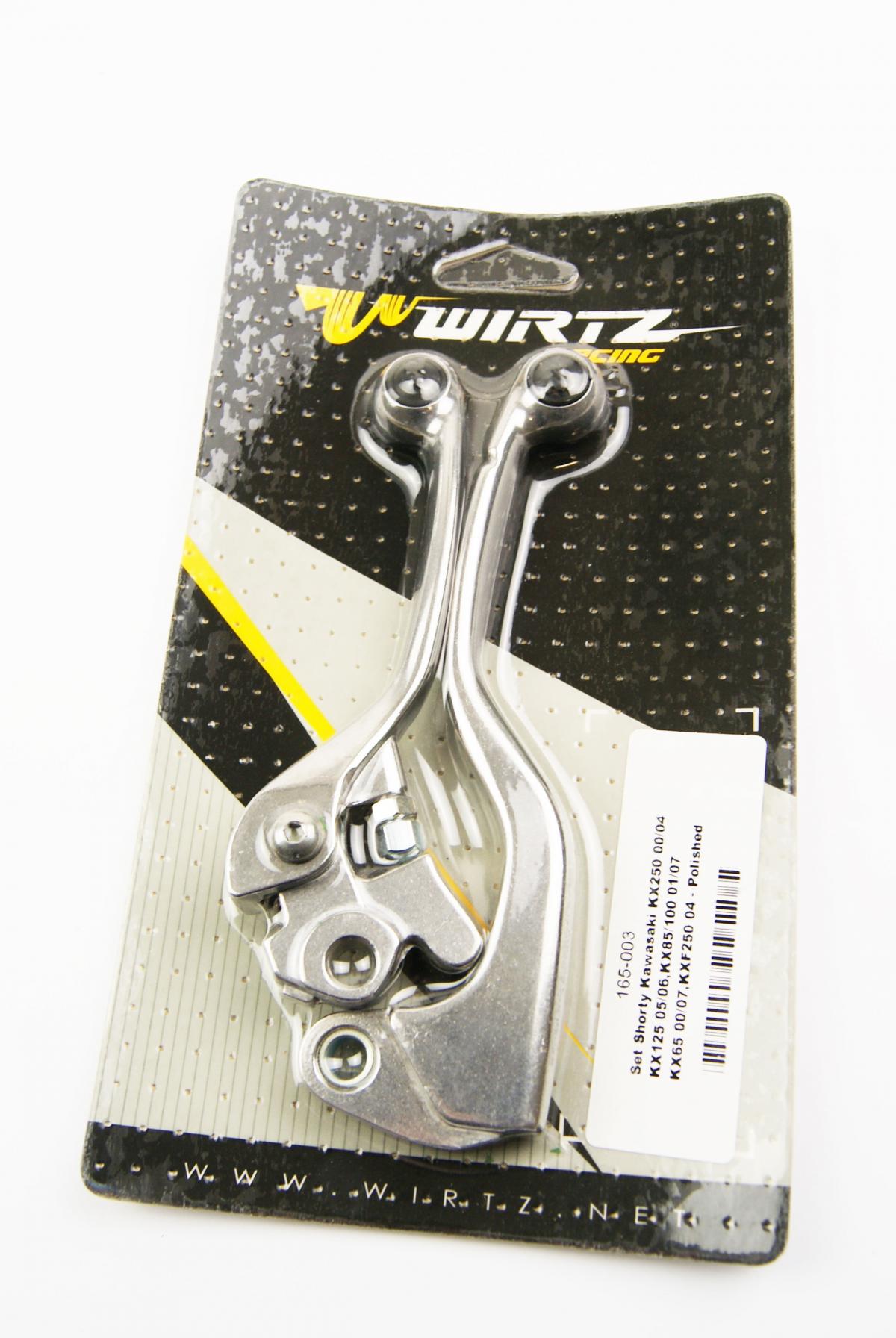 LEVER BLADE SET SHORTY SMOOTH, WIRTZ 165-003 CLUTCH & BRAKE thumbnail 2