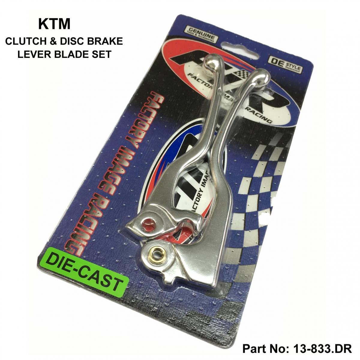 LEVER BLADE SET 93-97 KTM DIRT, HUSQVARAN DIE-CAST thumbnail 2