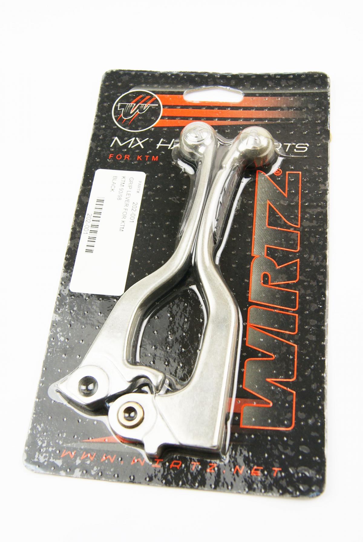 LEVER BLADE SET BLACK GRIP, WIRTZ 202-001 FORGED KTM thumbnail 2