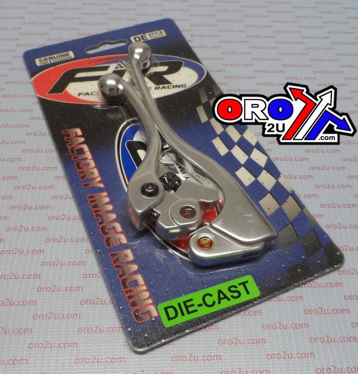 LEVER BLADE SET 01-07 YZ / YZF, SILVER ALUMINIUM DIA CAST thumbnail 2