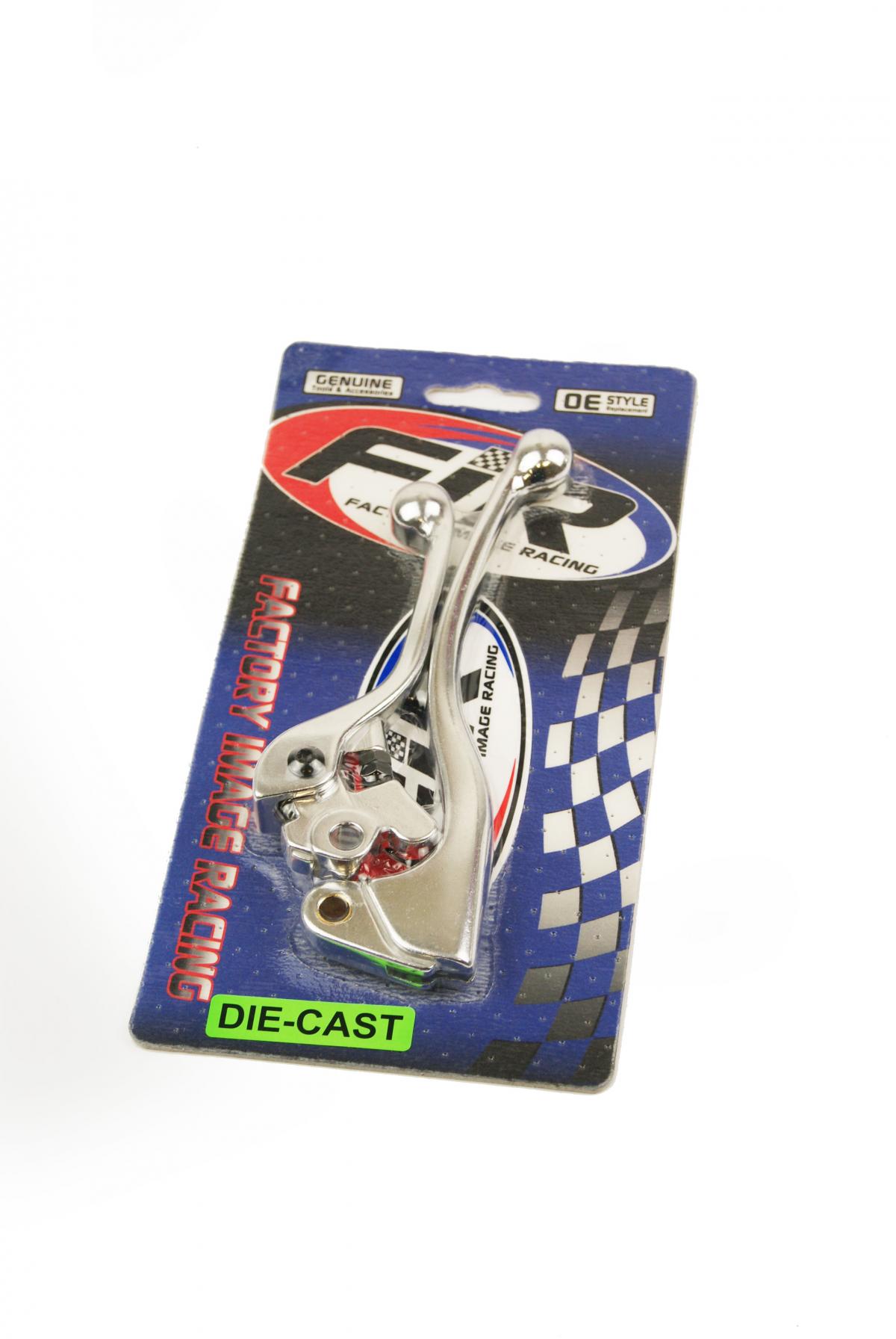 LEVER BLADE SET 01-07 YZ / YZF, SILVER ALUMINIUM DIA CAST thumbnail 3