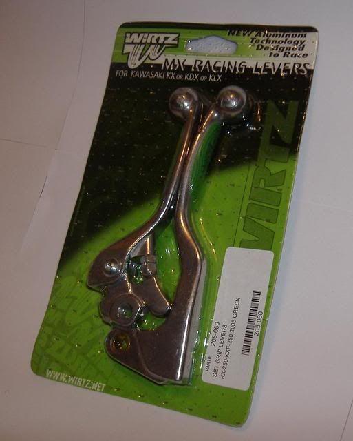 LEVER SET GRIP GREEN FORGED, WIRTZ 205-060 CLUTCH & BRAKE thumbnail 2