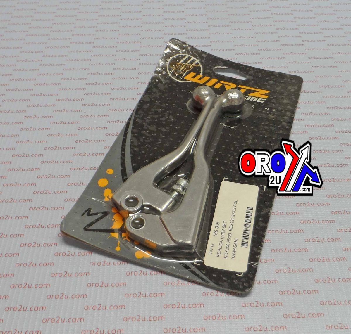 LEVER BLADE SET PRO SMOOTH, WIRTZ 165-005 CLUTCH & BRAKE thumbnail 3