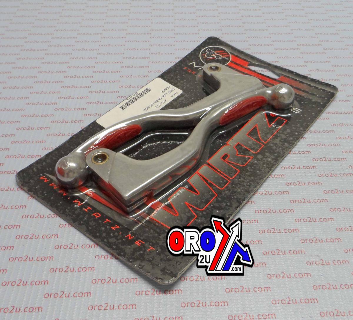 WIRTZ GRIP SET RED FORGED image 1