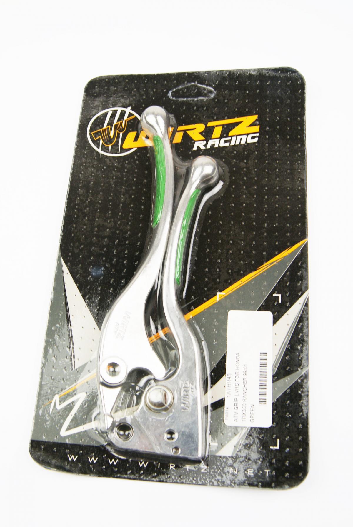 WIRTZ LEVER SET GRIP GRN image 1