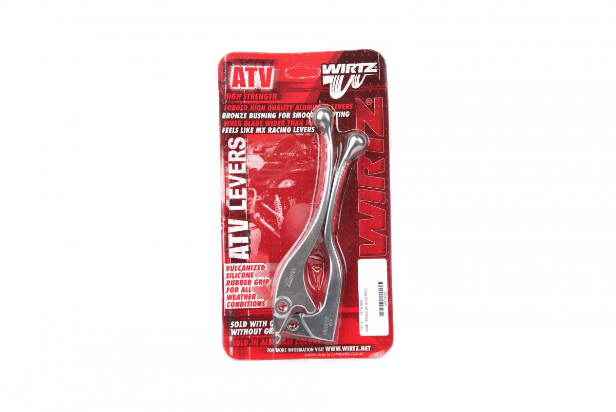 WIRTZ LEVER SET GRIP RED image 1