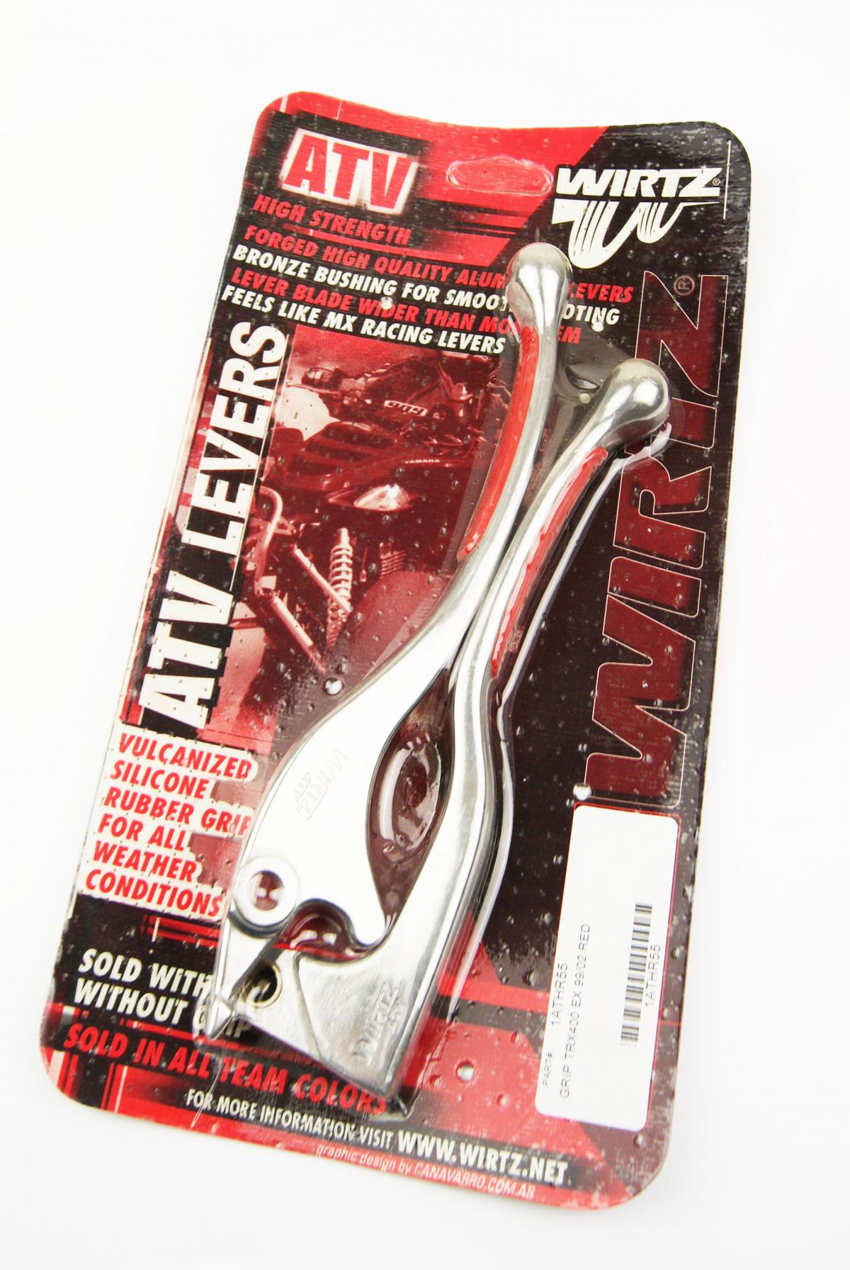 WIRTZ LEVER SET GRIP RED thumbnail 2
