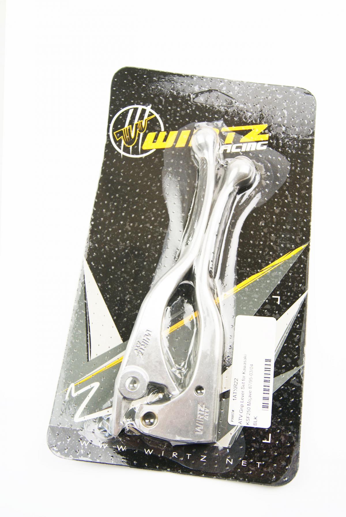 WIRTZ LEVER SET GRIP BLK image 1