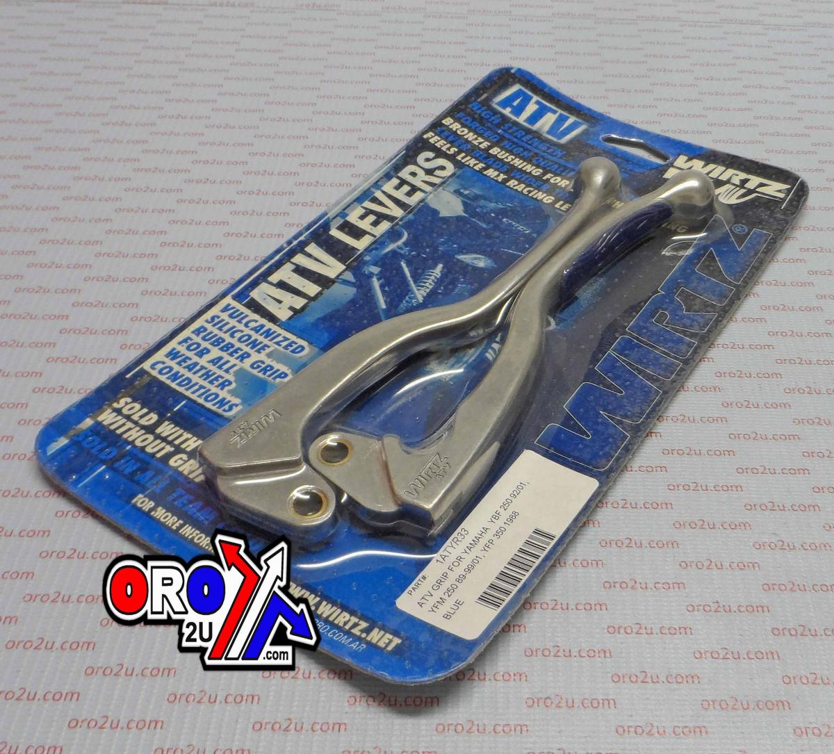 WIRTZ LEVER SET GRIP BLUE thumbnail 2